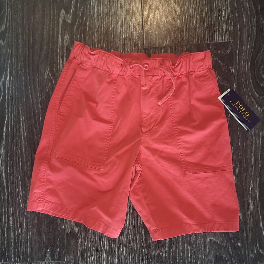 POLO Ralph Lauren Red Dress Shorts - Boys Size 12